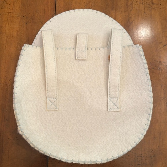 NWT Pottery Barn Kids Peter Rabbit Egg Shaped Gingham Chairbacker - price firm - Picture 2 of 6